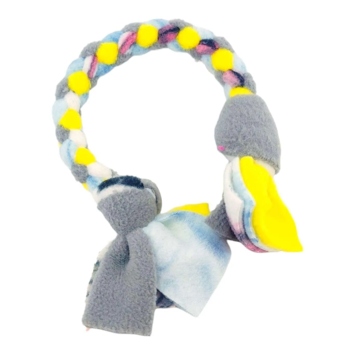 Pet Toy - Braided Tug Toy (Asst Color Combos) by Superb Snuffles