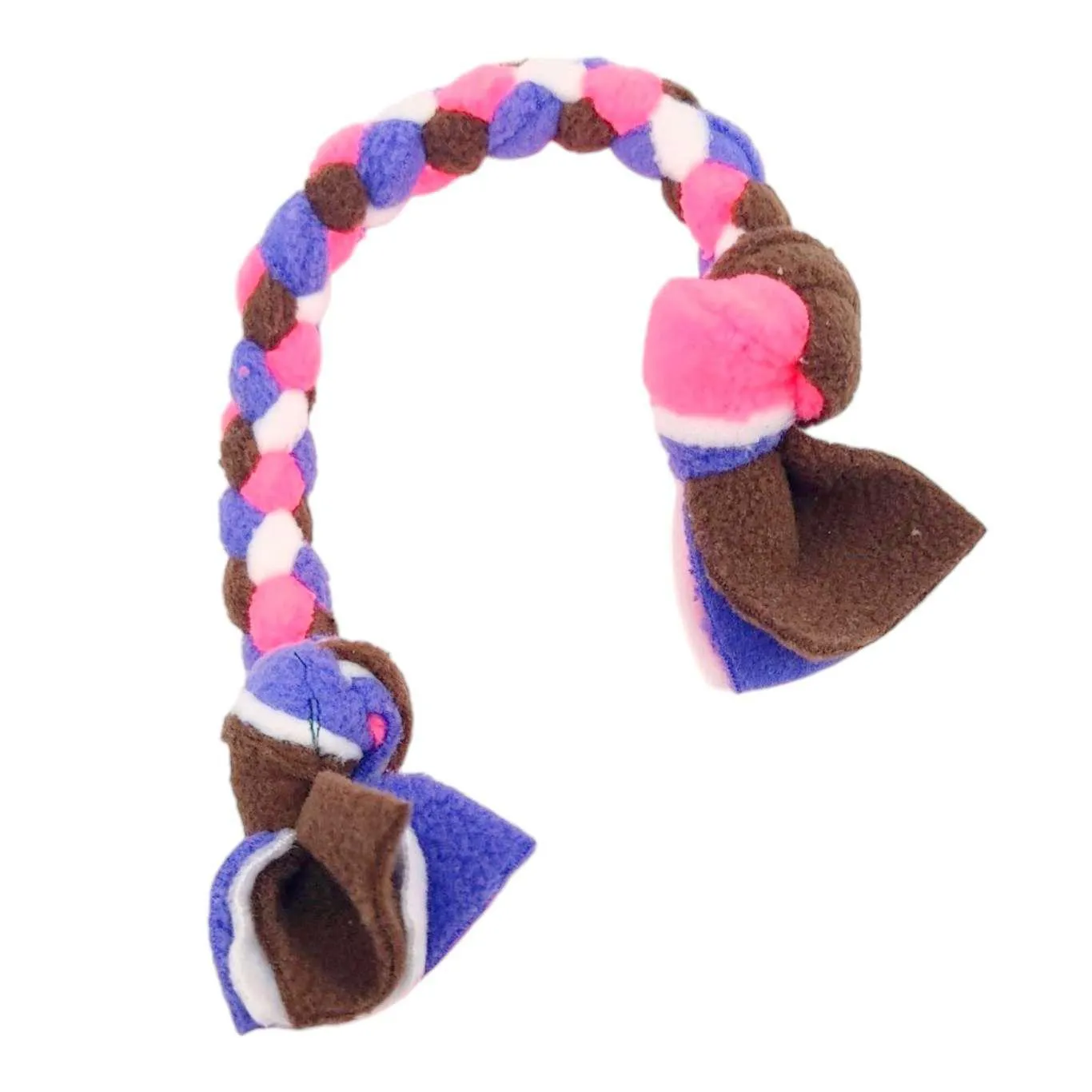 Pet Toy - Braided Tug Toy (Asst Color Combos) by Superb Snuffles