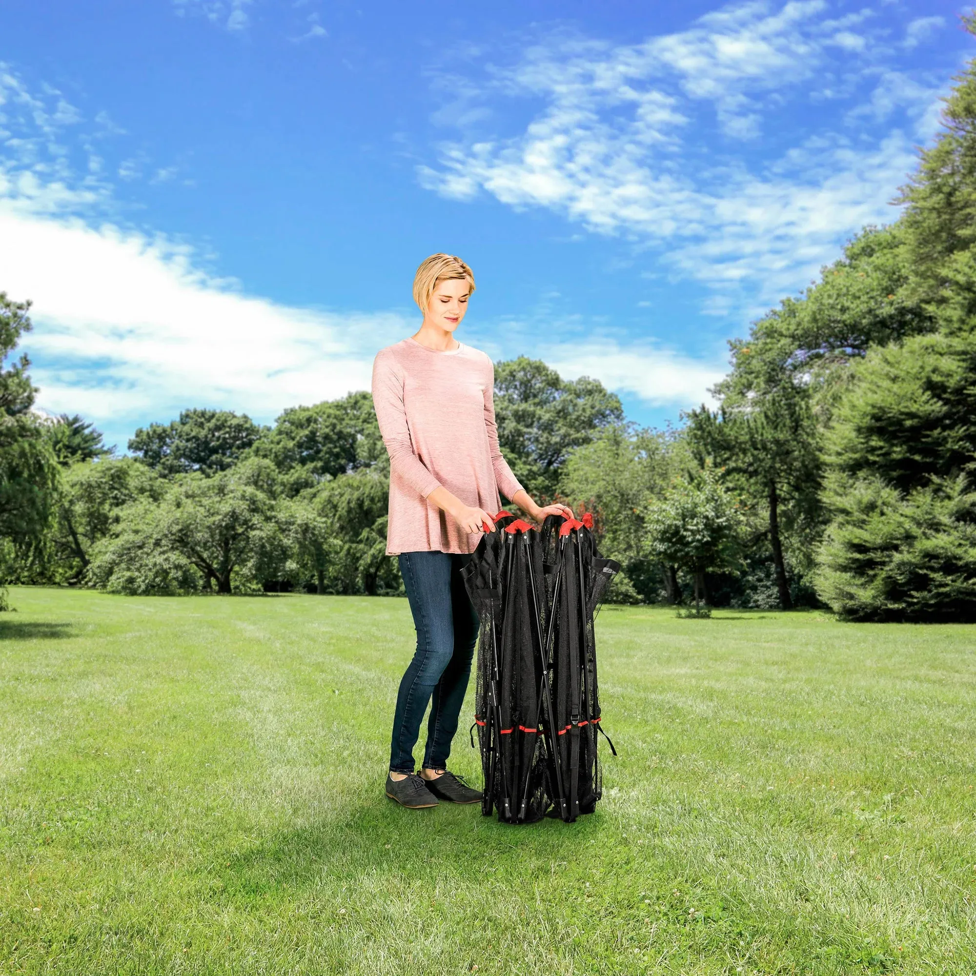Portable Pet Pen with Canopy