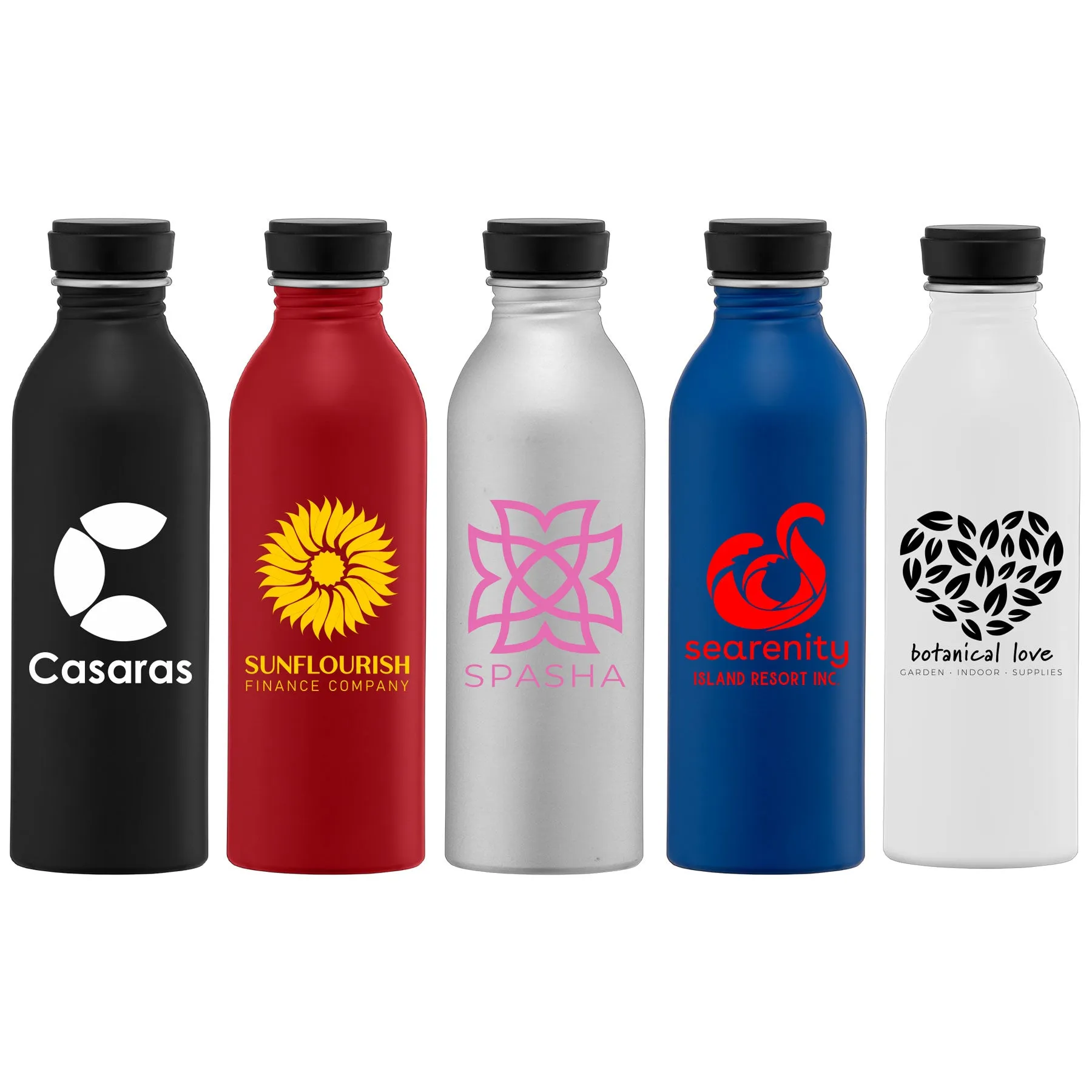 Promotional Rio 17 oz. Single Wall Aluminum Water Bottle Printed