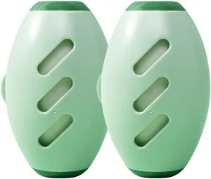 Reusable Lint Roller Ball, 2025 New Reusable Lint Rollers for Pet Hair, Reusable Washable Lint Roller, Washable Sticky Roller Travel Lint Roller Mini Lint Roller for Lint Hair and Clothes (2, Green)
