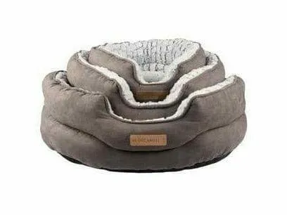 Snake Suede Basket - L Snake (White With Black), 75 X 50 X 28 Cm