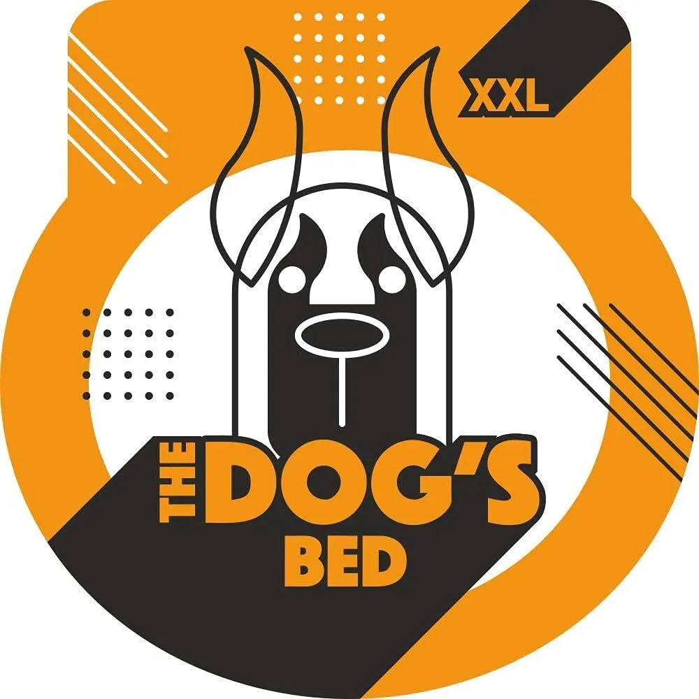 The Dog's Bed Replacement Cover Only for The Dogs Bed Sound Sleep Donut Dog Bed Spare Cover, XXL Ice White Plush, Veterinary Approved