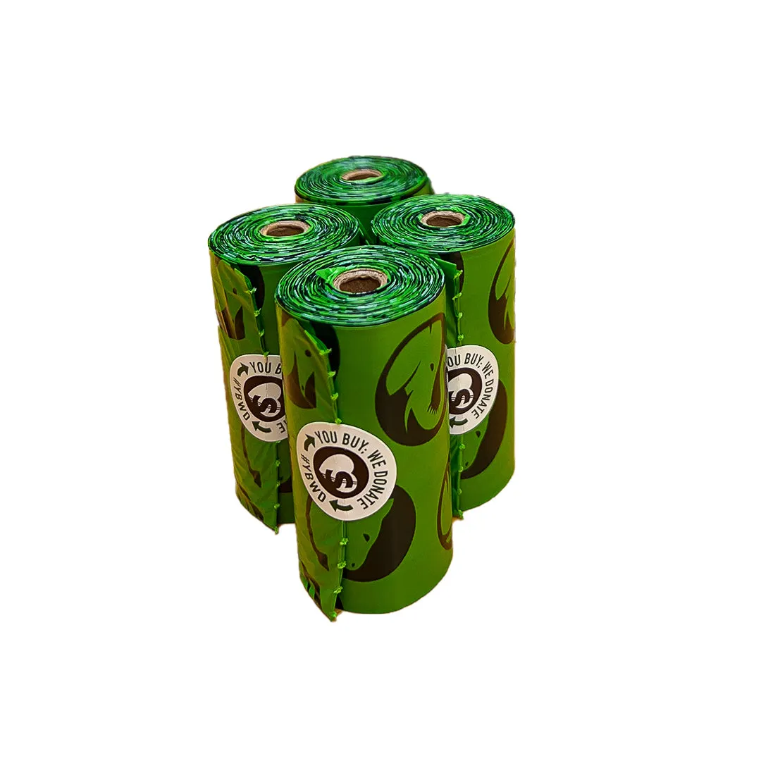 THE ORIGINAL POOP BAGS® SAN DIEGO ZOO BIOBASED 4-ROLL