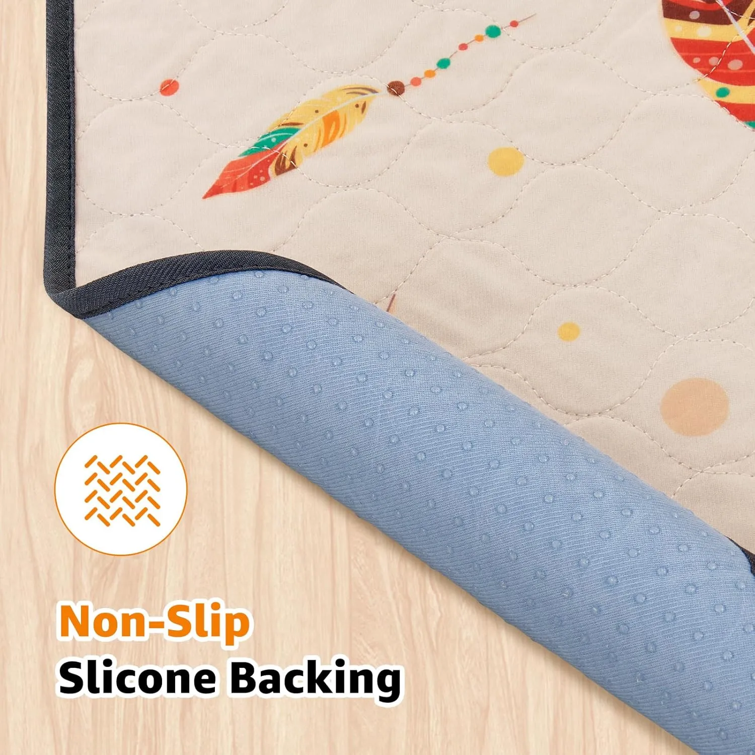 Washable Dog Pee Pads: 2 Pack Reusable, Waterproof & Leakproof, Non-Slip Whelping Pads for Floor, Playpen, Crate, Couch, 36x41 Inch
